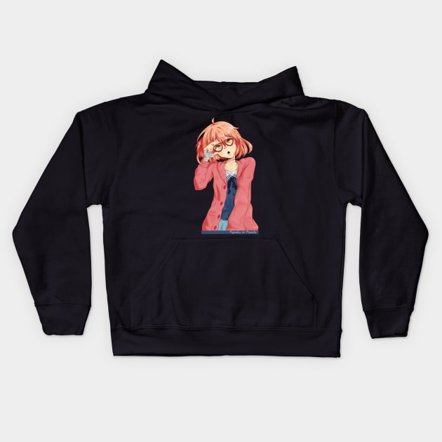 Kyoukai no kanata's Mirai Kids Hoodie by KimberlyFainello